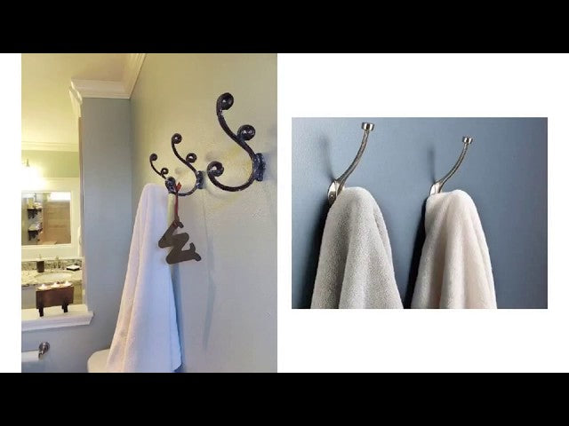 This Top Decor video has title Towel Hooks Instead of Towel Bar with label Towel Bar, Towel Hooks.