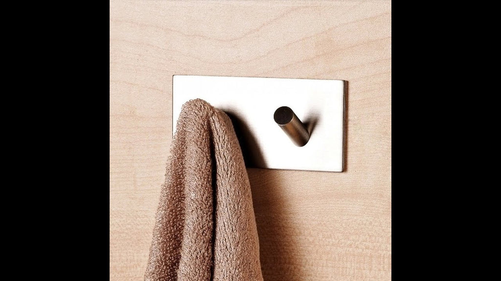 Shinning Go Stainless Steel Towel Hook 3M Self Adhesive Bath Hook by darren wilson (3 years ago)