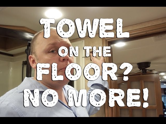 Our Motorhome (2015 Entegra Aspire) came with some very fashionable oil rubbed bronze towel hooks that.