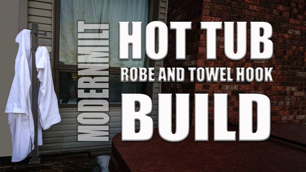 HOT TUB ROBE AND TOWEL HOOK BUILD by MODERNMILT (3 years ago)