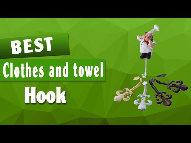 Top 5 Best Clothes and towel Hook #1