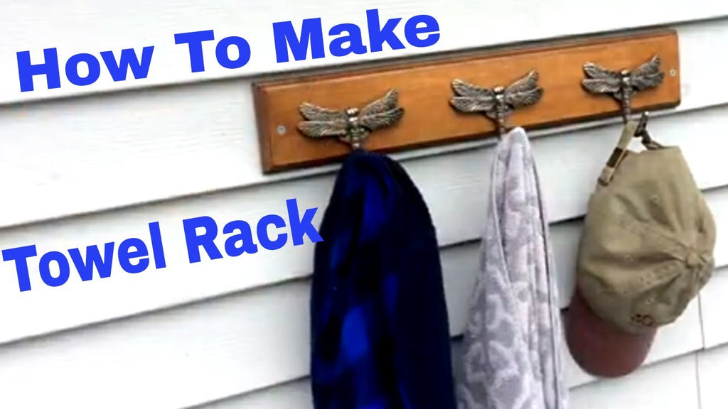 How To Make Towel Rack by Channel Ron (1 year ago)