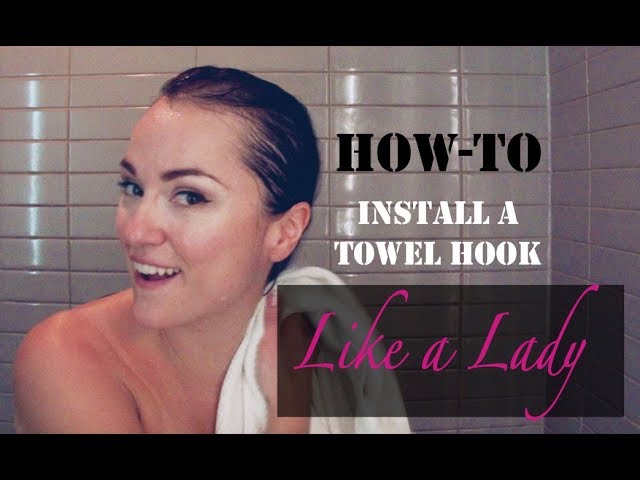 How to Install a Towel Hook Using Toggle Bolts | Renovation Advice From Expert GC Kimberly by Stiletto Renos (3 years ago)