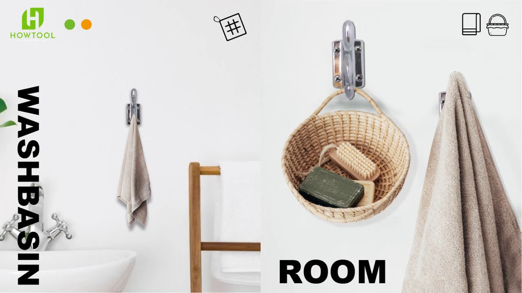 Towel Hook For Bathroom in Chrome | HOWTOOL Hardware by HOWTOOL Household Hardware 錫億企業有限公司 (4 months ago)