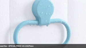 Household Storage Suction Cup Storage Hook Kitchen Bathroom Wall Door Hook Home Bathroom Organizer Towel Bar Check here ...