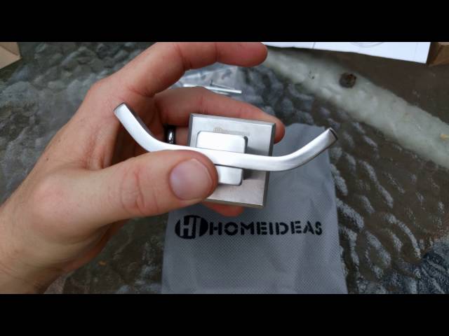 TLDR: This towel hook is solid and strong a good choice, Only downside is the logo etched to the front