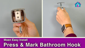 How to Install Press & Mark Bathroom Hook by Mother Daughter Projects DIY (4 years ago)