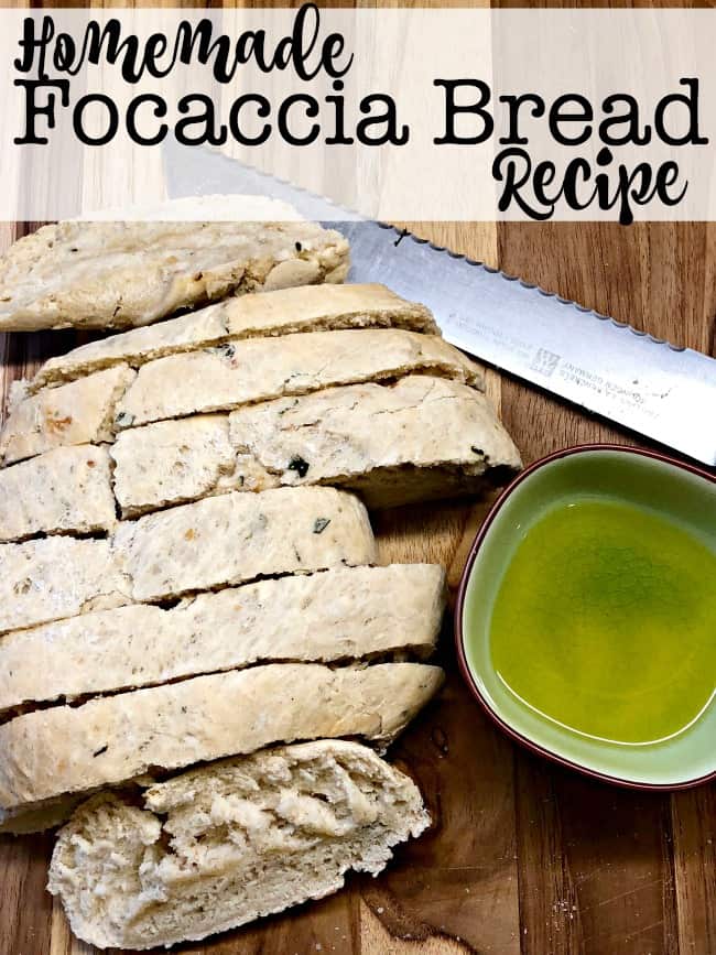 Homemade Focaccia Bread Recipe