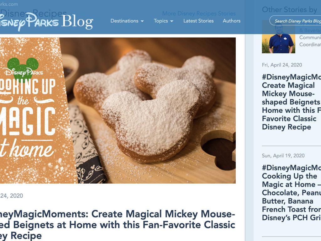 Disney releases recipe for Mickey Mouse-shaped beignets during COVID-19 outbreak