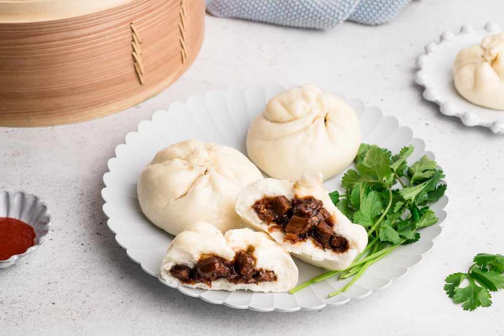 Steamed BBQ Pork Buns (Char Siu Bao)