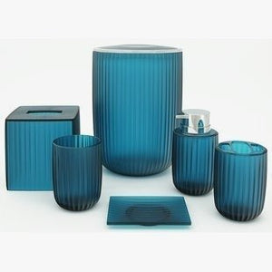 Classy Teal Bathroom Accessories