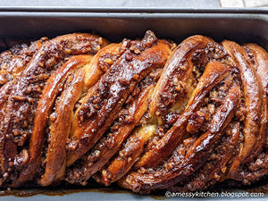 Pecan Pie Babka #BreadBakers