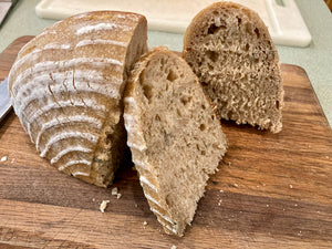 Rosemary Whole Wheat Sourdough Recipe