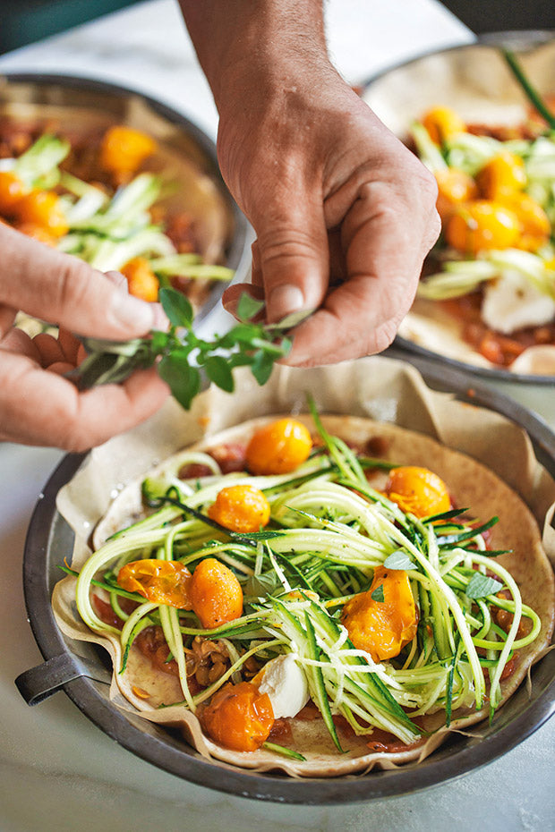 Recipe: Michael Van de Elzens Twisted Courgette Wholemeal Pizza