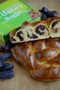 Apple Butter and Date Challah