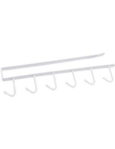 Mug Cups Rag Kitchen Storage Hooks Utensil Towel Hanger Ties Belts Scarf Hanging Hook Rack Holder Under Desk Closet No Drilling