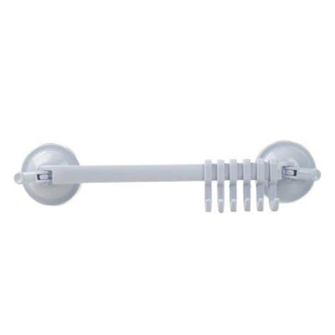 YingYing Bath and Clean Bathroom Shelf Wall Mounted Hooks Towel Rack Clothes Hat Holder Kitchen Storage Adjustable Suction Cap Hanger Tools