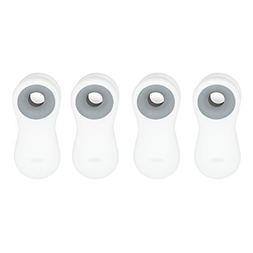 OXO Good Grips Magnetic All-Purpose Clips (4 Pack) - White