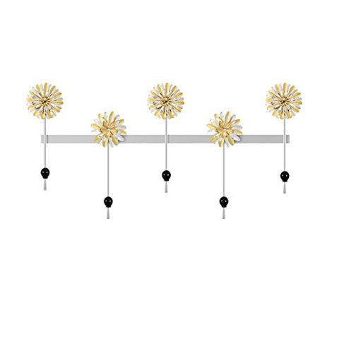 XF Garment Racks Hook-Personality Modern Minimalist Porch Doorway Wall Decoration Key Coat Rack Wall Hanging Decoration Hook (65X34cm) Clothing & Closet Storage