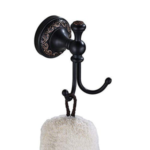 Rozin Wall Mounted Bath Towel Hook Clothes Robe Hanger Oil Rubbed Bronze