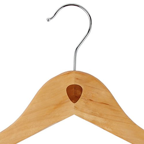 Guitar Pick Maple Clothes Hangers - Wooden Suit Hanger - Laser Engraved Design - Wooden Hangers for Dresses, Wedding Gowns, Suits, and Other Special Garments
