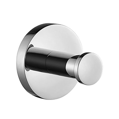 JYPHM Stainless Steel Wall Mount/Coat Hook Single Towel Hook Bathroom Kitchen Brushed
