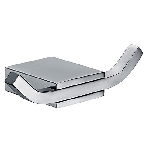 JYPHM Stainless Steel Heavy Duty Modern Towel Hook Coat Hangers Rack 2 Hooks for Bathroom Kitchen