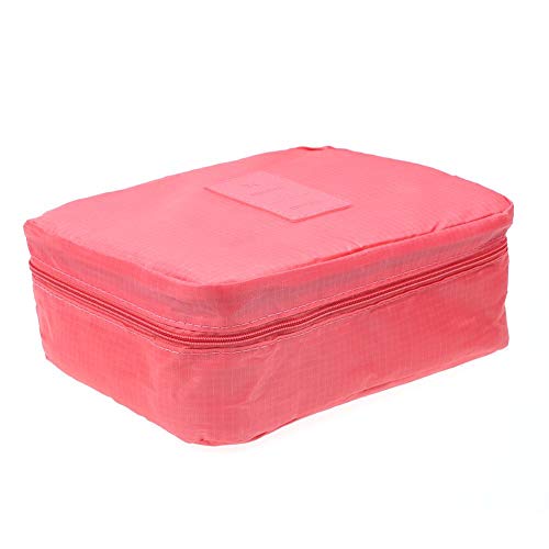Tuankay Cosmetic Bag Nylon Makeup Wash Travel Handbag Storage Portable Organizer
