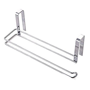 Ping Bu Qing Yun Towel Rack - Stainless Steel, Ready To Use, No Space, No Punching, Wall-mounted Bathroom Hardware Hanging Towel Rack, Suitable For Bathroom, Kitchen, Furniture -26.8X9.5X9.3cm Towel r