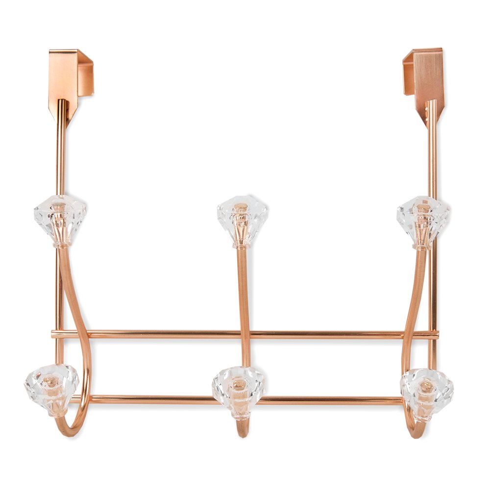 Home Basics Door Hook, Rose Gold