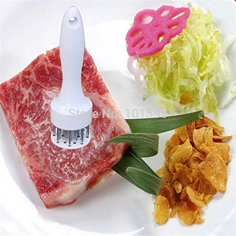 Skuleer(TM)Professional Meat Tenderizer with Stainless Steel Knives Kitchen Tools Cooking