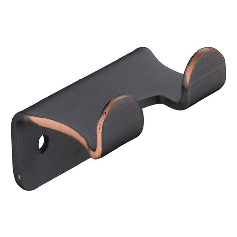 Aothpher Coat Hook Robe Hook Utility Hooks Towel Hook Foyer Kitchen Bathroom Wall Mounted,Stainless Steel/Matte Black