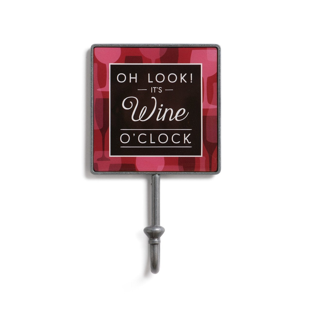 Magnet Kitchen Hook - OH LOOK! IT'S Wine O'CLOCK
