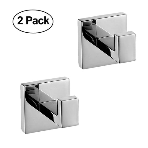 Nolimas Matte Black Coat Hook Stainless Steel Bathroom Clothes Towel Hook Wall Mounted Round Kitchen Heavy Duty Door Hanger 1 Pack