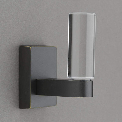 Belle Crystal Collection Bronze Towel Hook/Robe Hook - Good for Kitchen, Bathroom, Bedroom, Or Closet Hardware - P100-13/4557