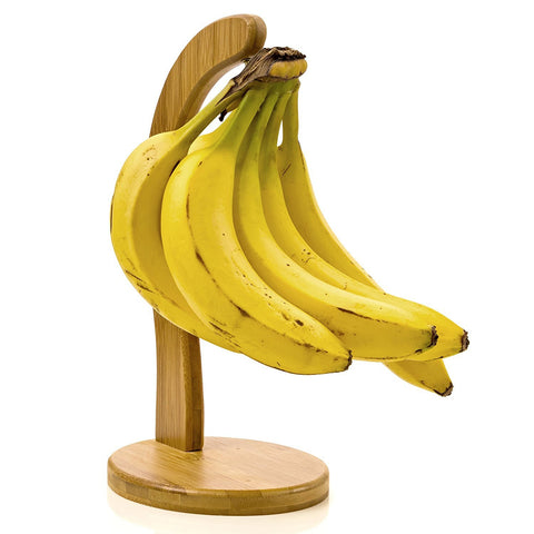 Banana Hanger Banana Hook-Holder Made of Organic Bamboo By Intriom Bamboo Collection