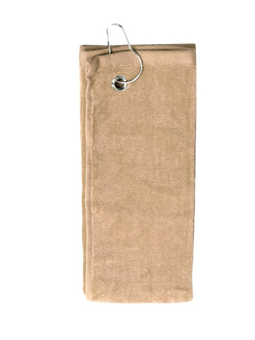 100% Cotton Terry Sports Golf Towel with Grommet and Hook, Tro.Pink2101