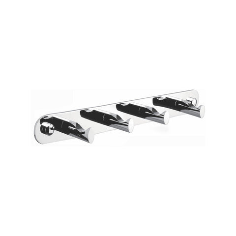 Aqua Rondo, Kubebath, Chrome Quadruple Towel Hook