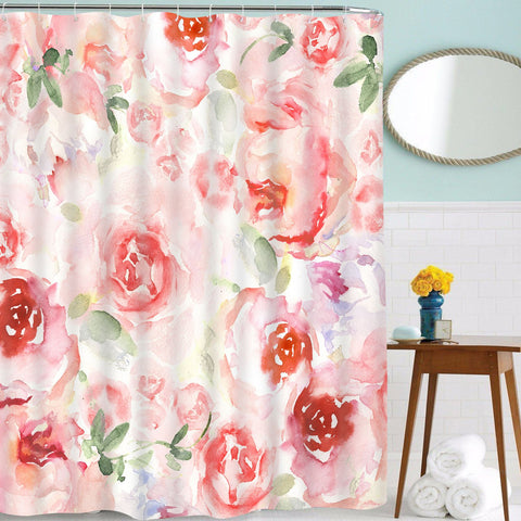 Stripe Shower Curtain Bathroom Shower Curtain Geometric Bathroom Curtain Durable Oxford Fabric Bath Curtain Bathroom Accessories Ideas Kitchen Window Curtain with 12 Hooks