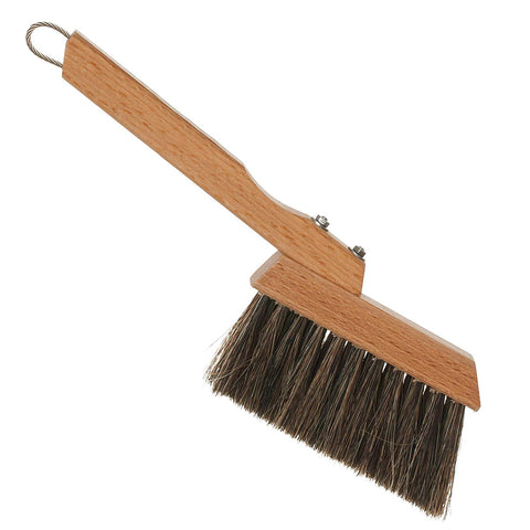 Redecker Horsehair Espresso/Coffee Brush with Oiled Beechwood Handle, 9-Inches