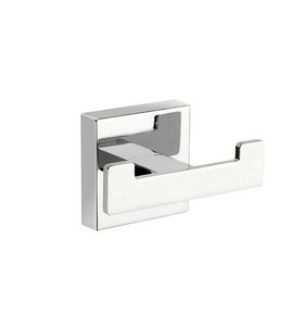 Aqua Plato, Kubebath, Chrome Double Towel Hook