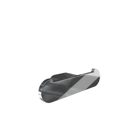 Flow Double Towel Hook, Chrome, Volkano Series