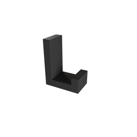 Fire Towel Hook, Matte Black, Volkano Series