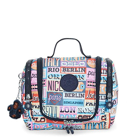 Kipling Connie Hanging Toiletry Bag - Hello Weekend Print