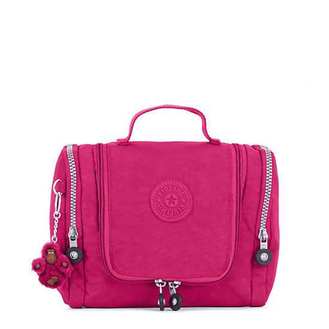 Kipling Connie Hanging Toiletry Bag - Very Berry