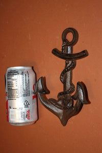 12) pcs, Anchor Wall Hook, Nautical decor for the home, Nautical decor for the bath, anchor towel hook, anchor hat hook,, N-26~