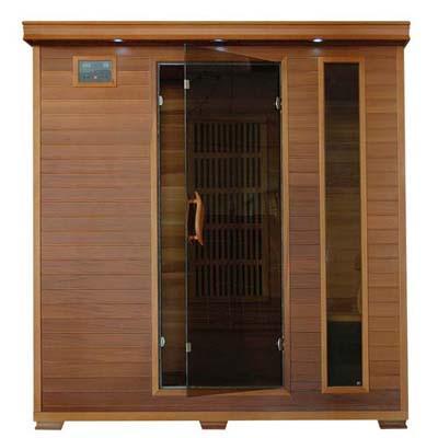 Pure Heat 4 Person Cedar Carbon Sauna